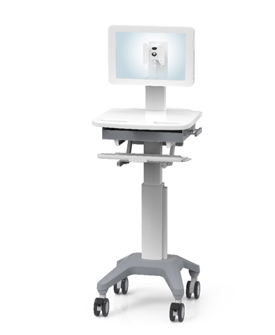 Modernsolid shows its latest mobile computing cart at Medica 2024 Modernsolid shows the latest mobile computing cart at Medica 2024