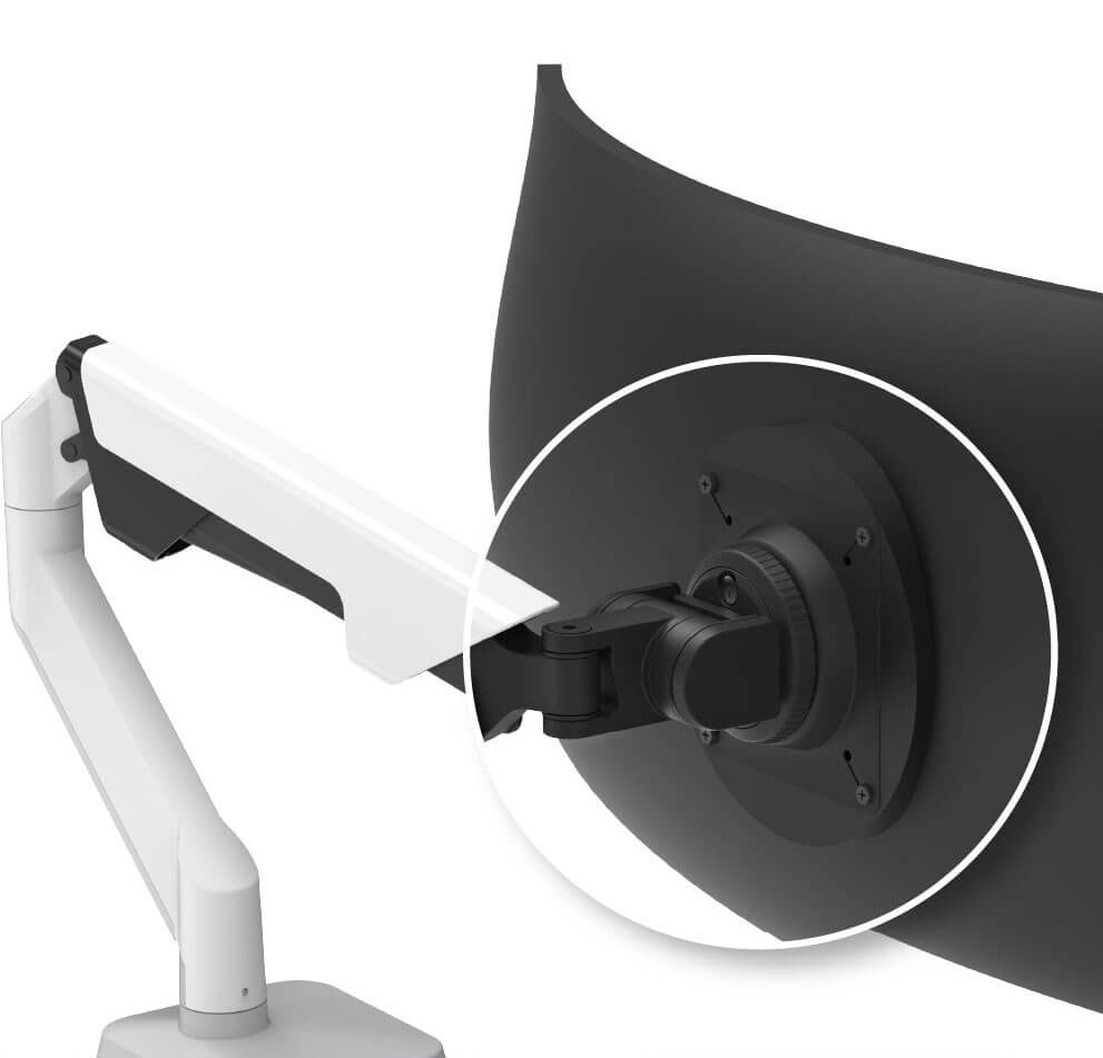 Ares Curved Pro Monitor Arm with Reinforced Vesa Mount Ares Curved Pro Monitor Arm with Reinforced Vesa Mount
