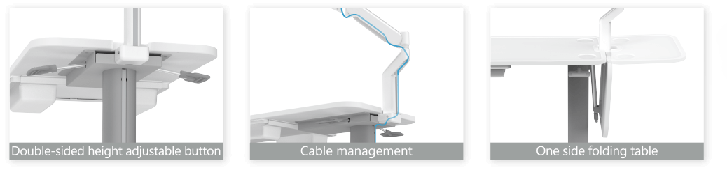 Features of Modernsolid Overbed Table Features of Modernsolid Overbed Table
