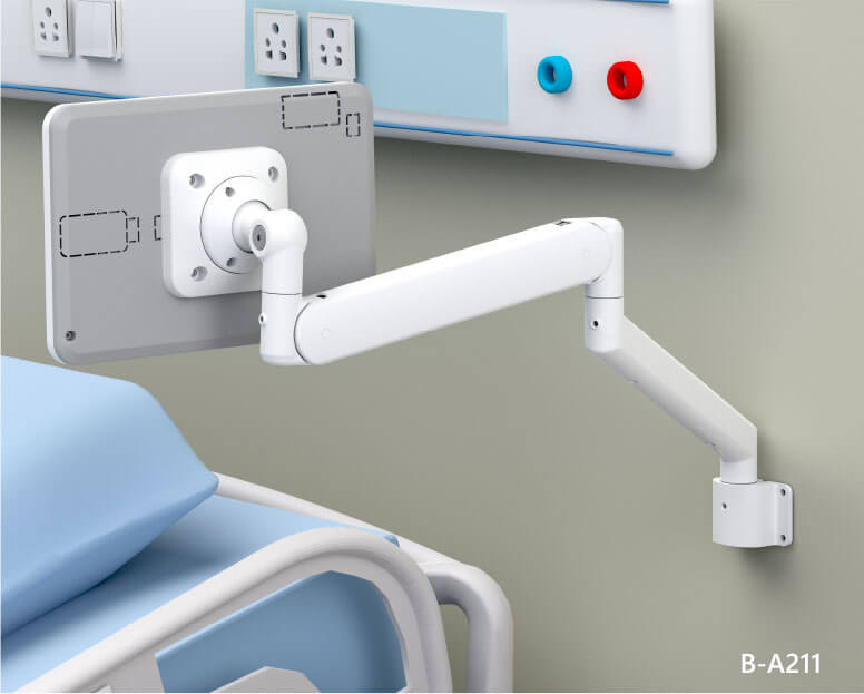 Modernsolid Compact Medical Monitor Arm Modernsolid Compact Medical Monitor Arm