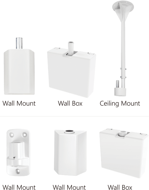Various Mounting Types of Medical Monitor Arm for Hospital Bed Various Mounting Types of Medical Monitor Arm for Hospital Bed