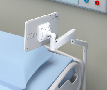 Custom Medical Bedside Infotainment Mounting Solutions Custom Medical Bedside Infotainment Mounting Solutions