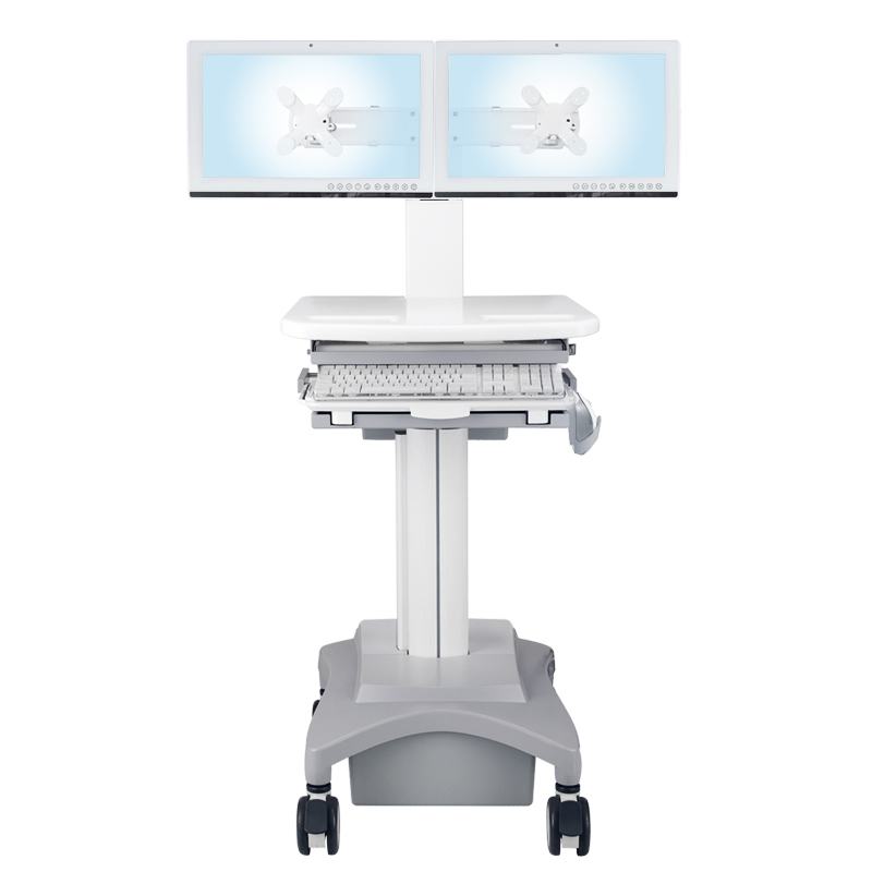 Mobile Computing Cart – Dual monitors (HC-N102)
