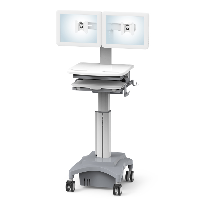 Mobile Computing Cart – Dual monitors (HC-N102)