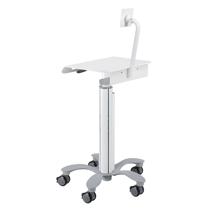 Modernsolid HC-351 Mobile Adjustable Height Stand Up Workstation Cart
