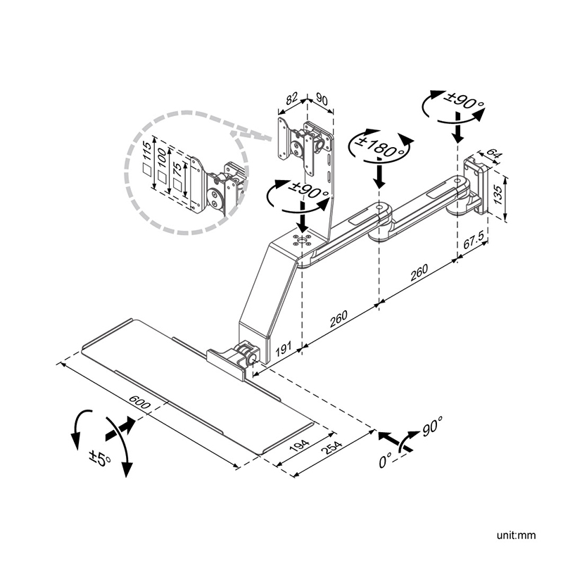 Laterally Adjusting (HM-5525)