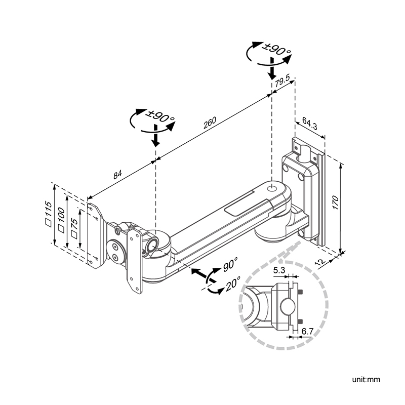 Laterally Adjusting (HM-8511)