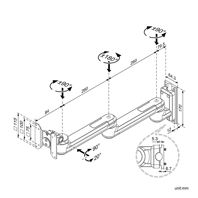 Laterally Adjusting (HM-8521)