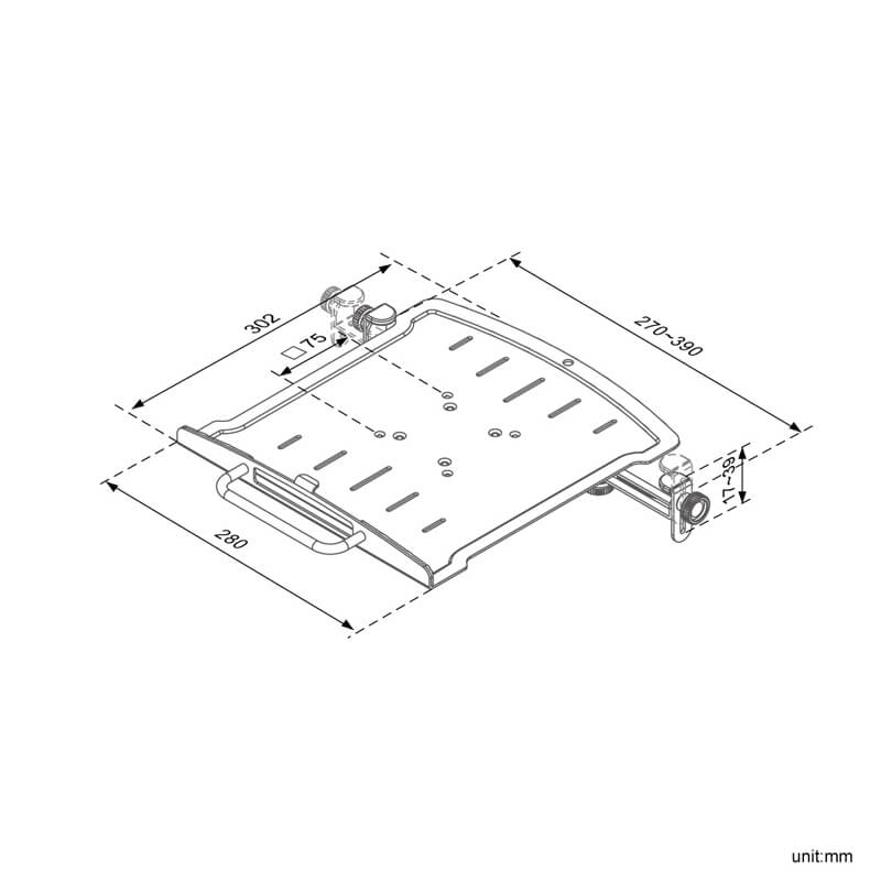 Laptop Mount Tray (OP-023)