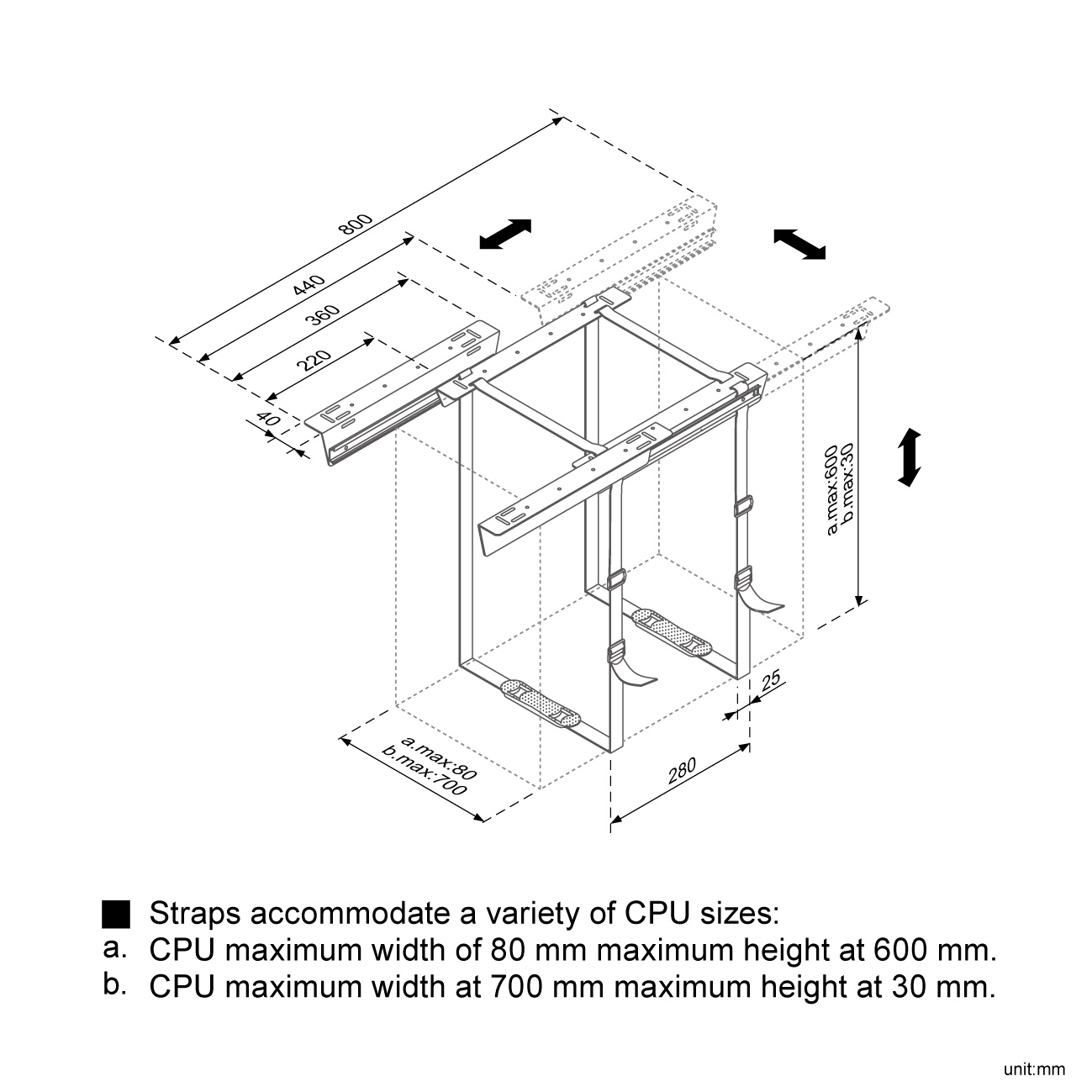 CPU Holder (CS-22)