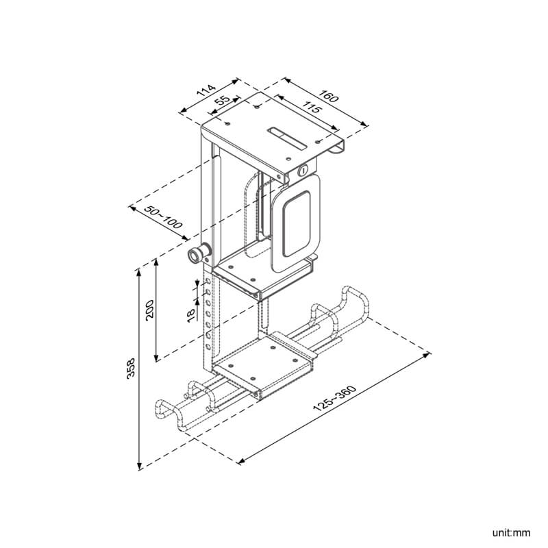 Locking CPU Holder (CS-52)