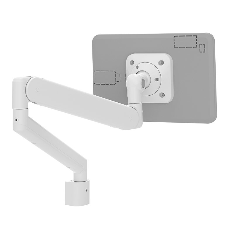 Modernsolid B-A221 Cabinet-Mount Bedside Monitor Arm for Patient Infotainment