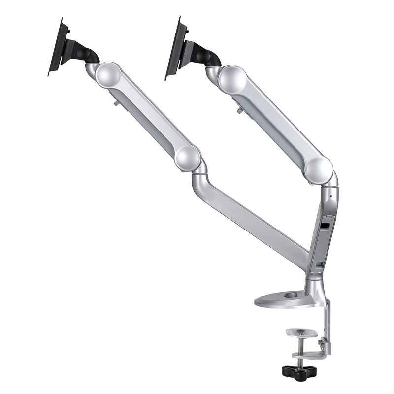 Global Gas Spring Dual Monitor Arm (1802)