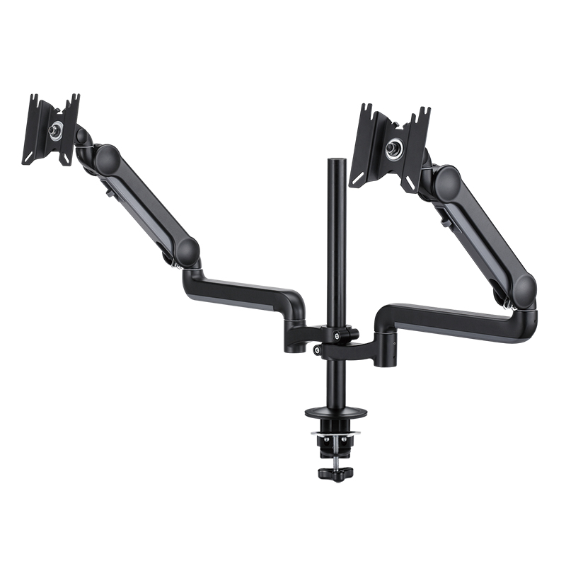 Global gas spring dual monitor arm (1805-2)