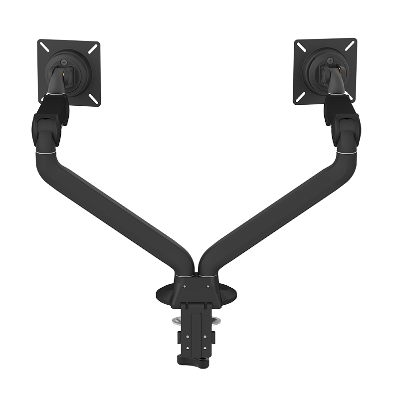 Modernsolid 1902 White Dual Monitor Swivel Mount