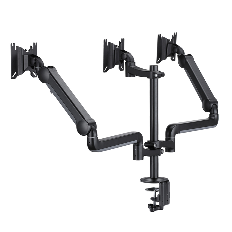 Global Gas Spring Triple Monitor Arm (1805-3)