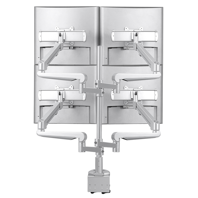 Ease Gas Spring Quad Monitor Arm  (ED-B334A)