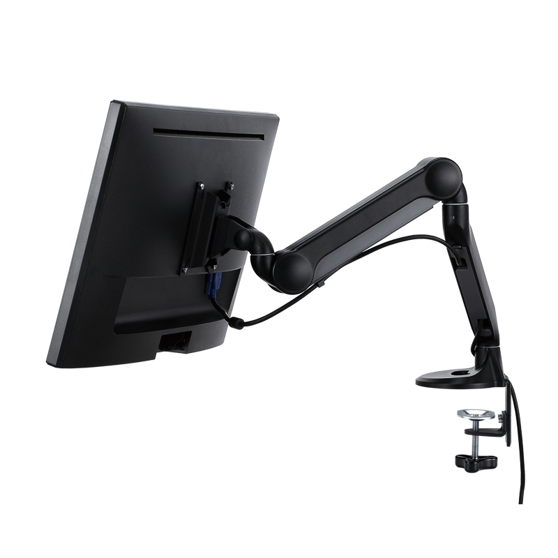 Global gas spring single monitor arm (1801)