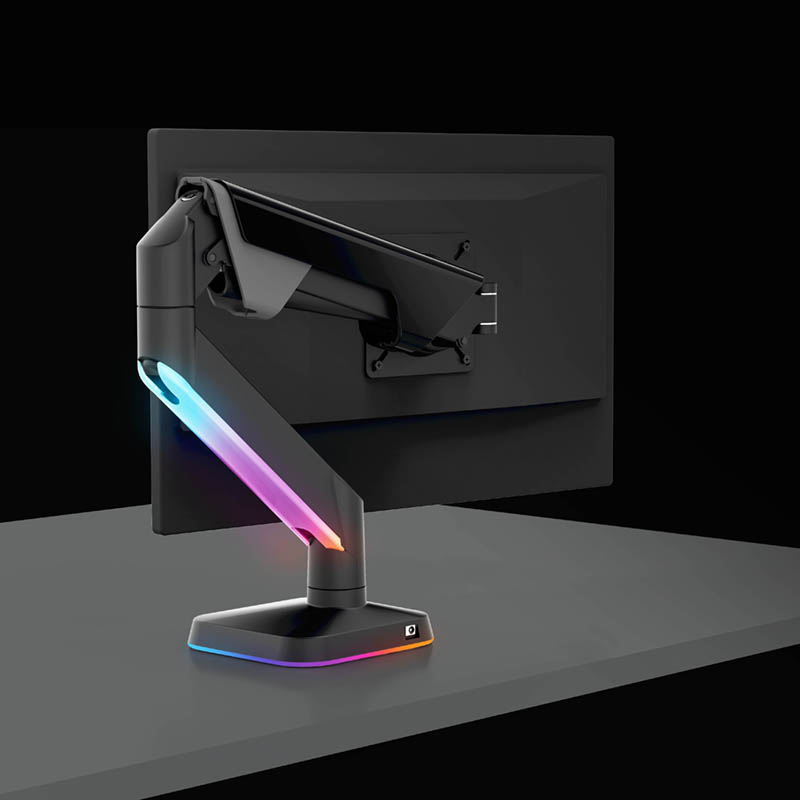 Modernsolid GA-1100 Ares Gaming Monitor Arm with RGB Lighting