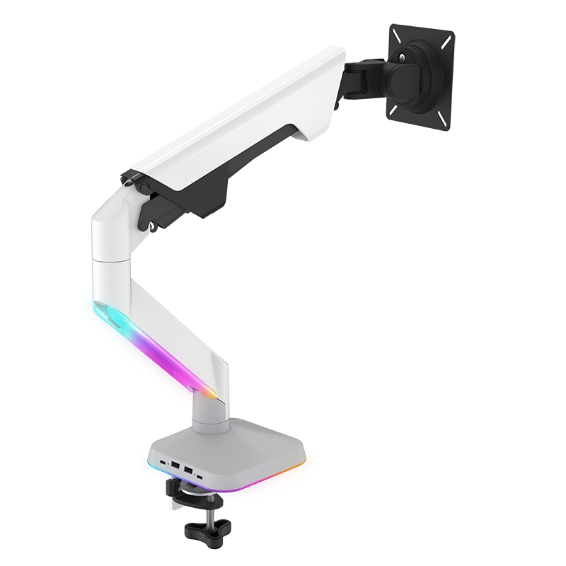 Modernsolid GA-1200 Ares 49 Inch Curved Monitor Mount with RGB Lighting