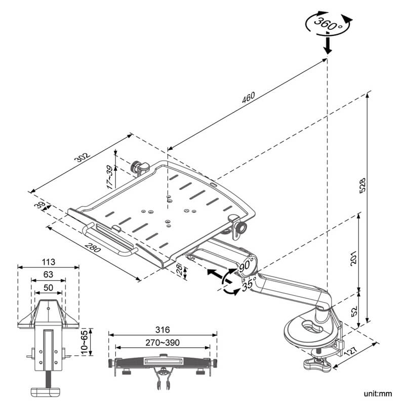 Notebook Arm (1801+OP-023)